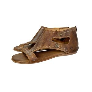 BED STU Soto Sandal in Brown Leather Sz 8